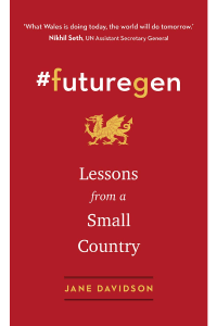 Book cover, #futuregen, Lessons from a Small Country by Jane Davidson