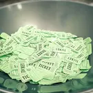 Sweepstakes entry tickets for Moincoins rewards