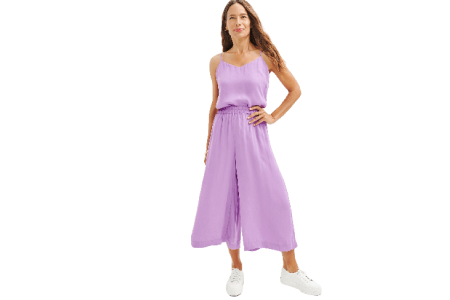 Amour Vert purple jumpsuit