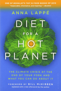 Book cover, Diet for a Hot Planet by Anna Lappe