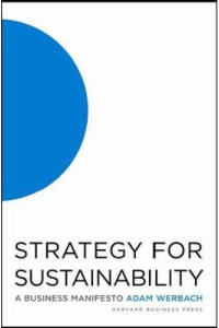 Book cover, Strategy for Sustainability by Adam Werbach