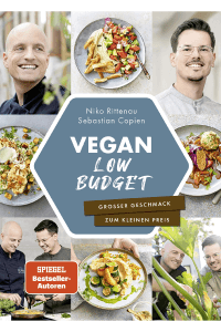 Buchcover Vegan Low Budget von Niko Rittenau und Sebastian Copien