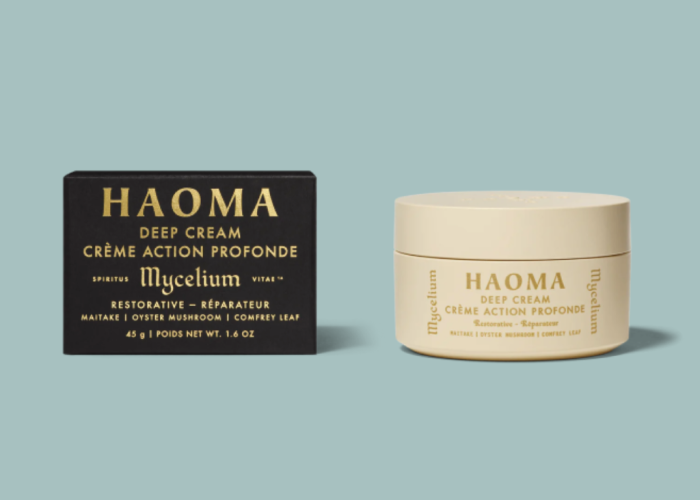 Haoma Mycelium skincare collection