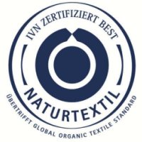NATURTEXIL IVN zertifiziert BEST Logo