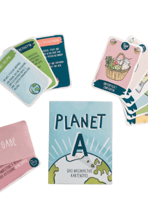 Nachhaltiges Kartenspiel von Planet A