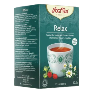 chamomile tea of the brand Yogi Tea Relax