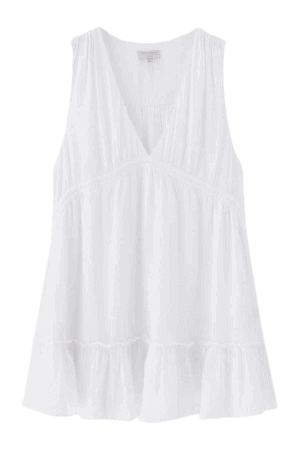 Pull&Bear V-neck Crepe Mini Dress