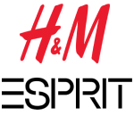 Esprit und H&M logos